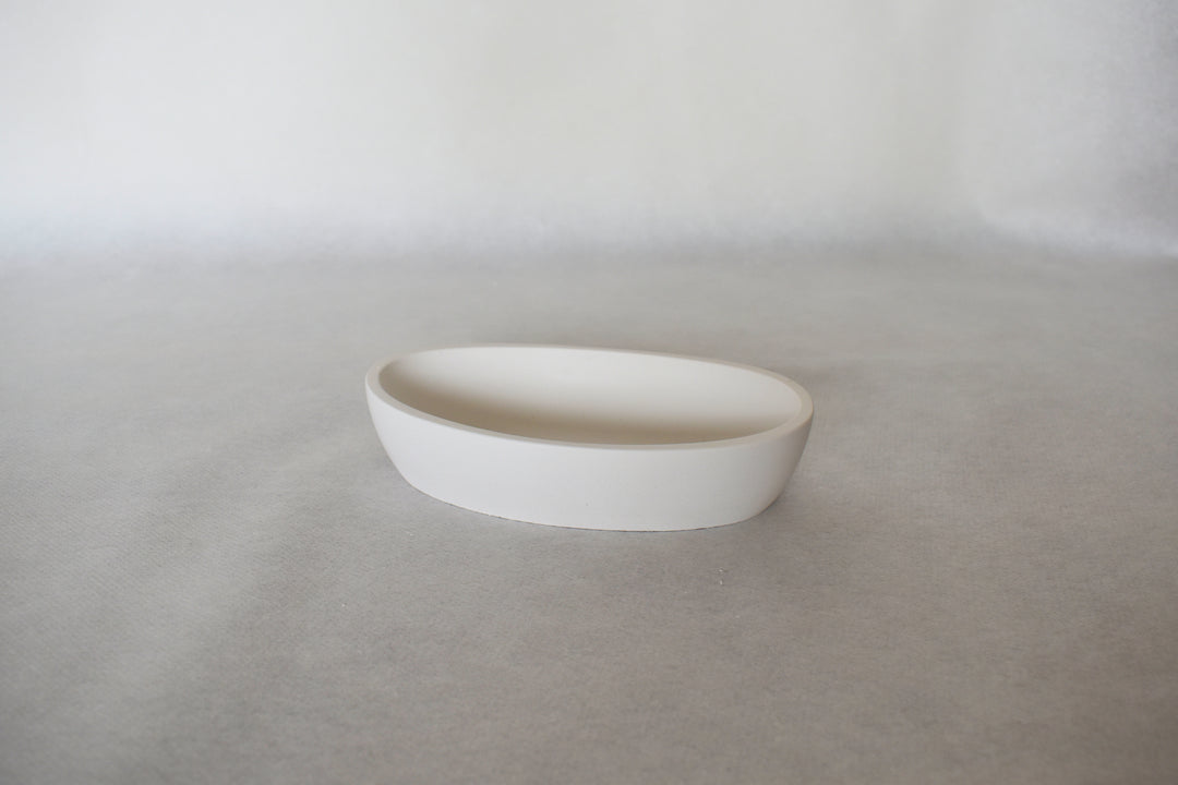 Dekoschale Keramik Oval klein