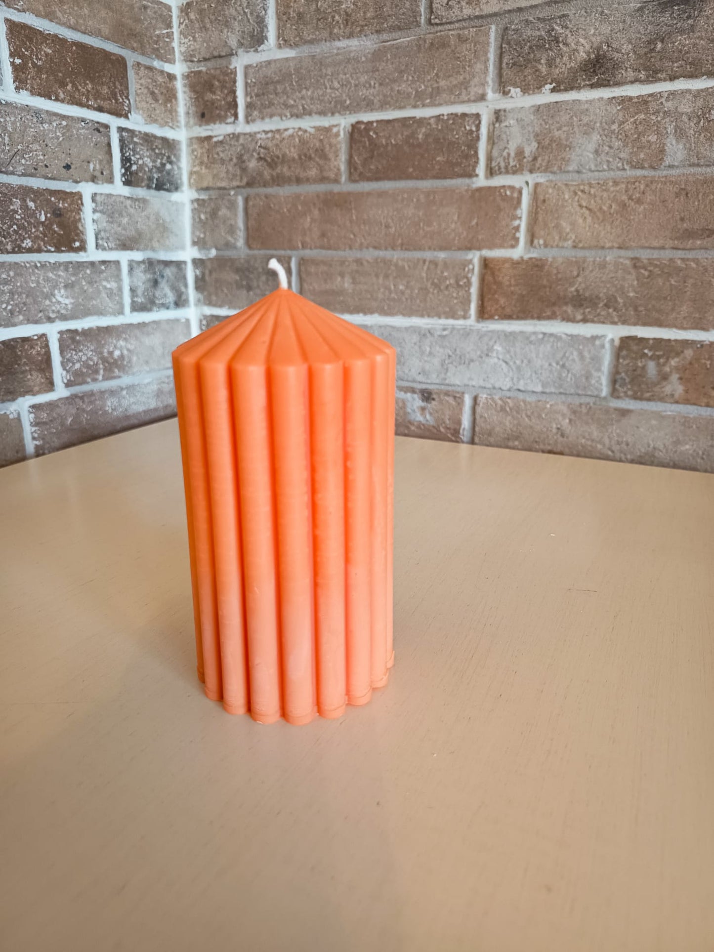 Standkerze Princess in Orange