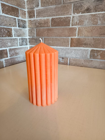 Standkerze Princess in Orange