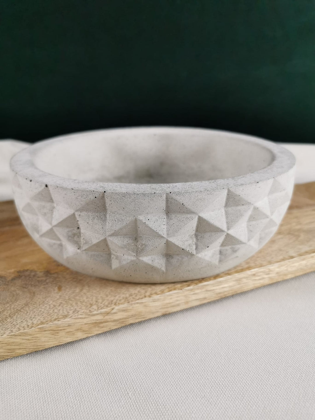 Handgegossene Rapswachs-Kerze „Winterbaum“ – natürliche, vegane Weihnachtskerze