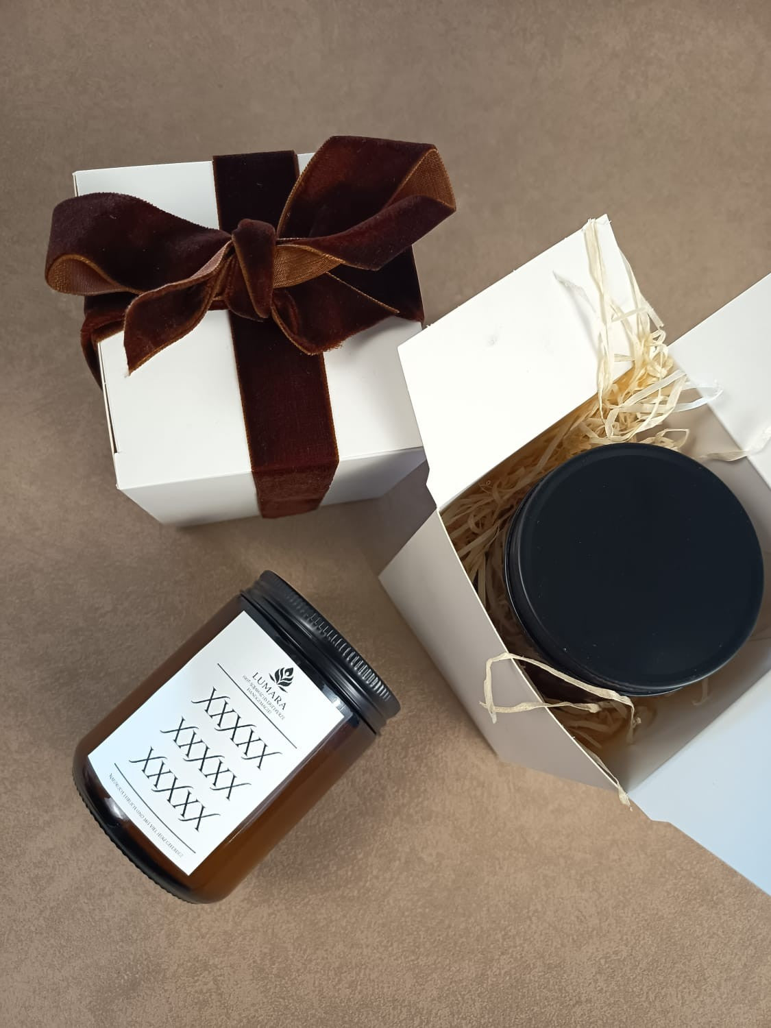 Handgemachte Selflove Kerze aus Sojawachs mit Aufschrift „ICH LIEBE DICH“ von LUMARA – Valentinsgeschenk und Ritualkerze